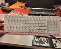 Toshiba C660 klaviatura