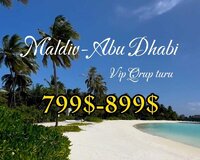 Abu-Dhabi və Maldiv Vip qrup turu - 18-22 Aprel (5 gecə/6 gü