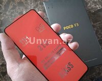 "Xiaomi Poco F3" 21d ekran qoruyucusu