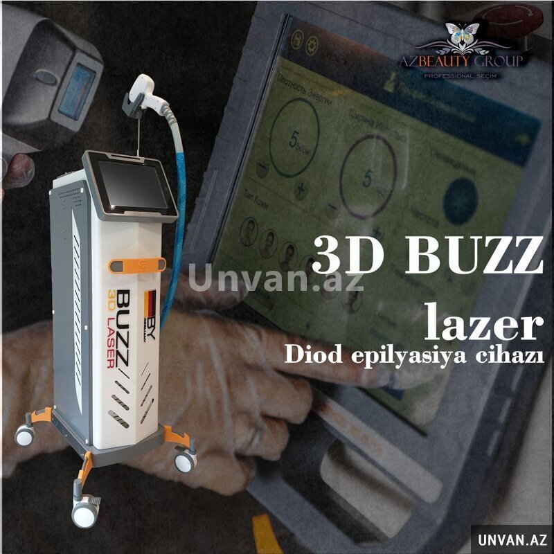 Lazer epilyaisya cihazi 3d Buzz lazer