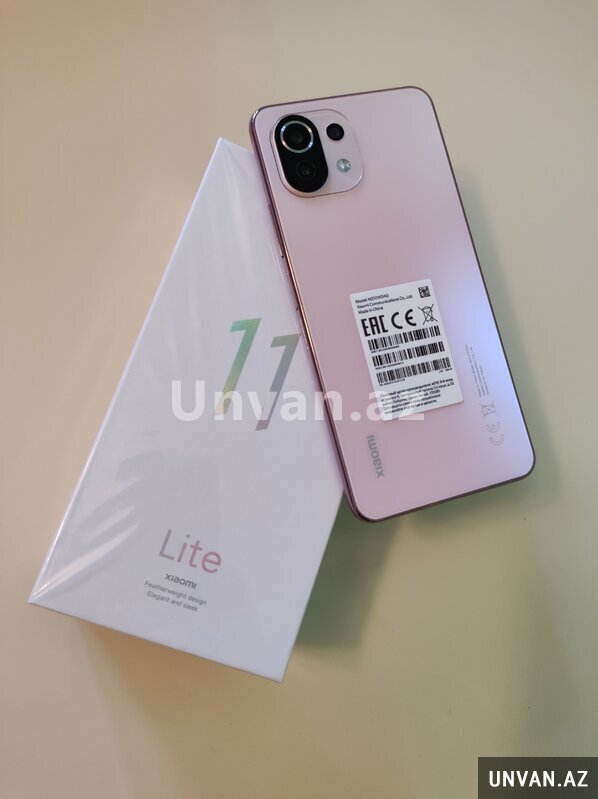 Xiaomi Mi 11 Lite Peach Pink 128gb/8gb telefon