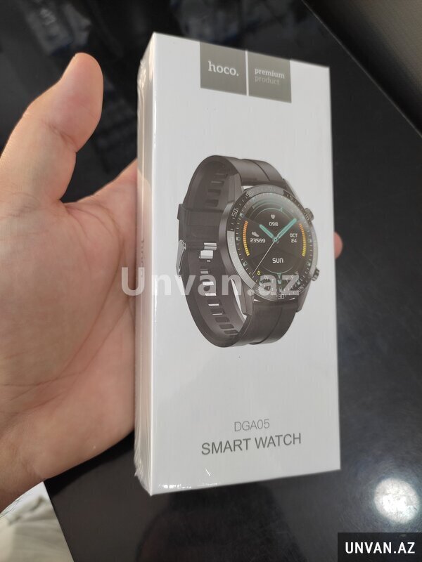 Hoco dga05 black smart watch
