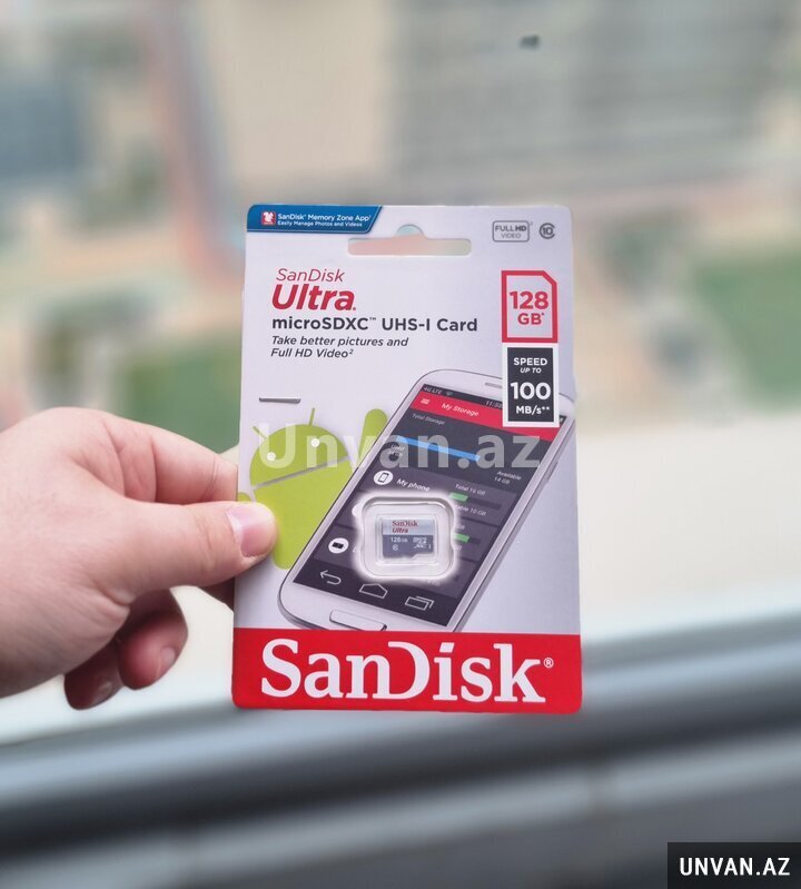 Sandisk a1 Ultra 128 Gb Mikrokart klass10