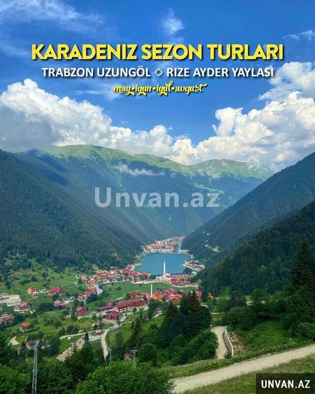 Trabzon Rize Ayder — Karadeniz turu