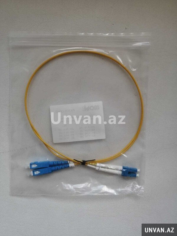 Patch cord sc lc 0.5 metr optik kabel