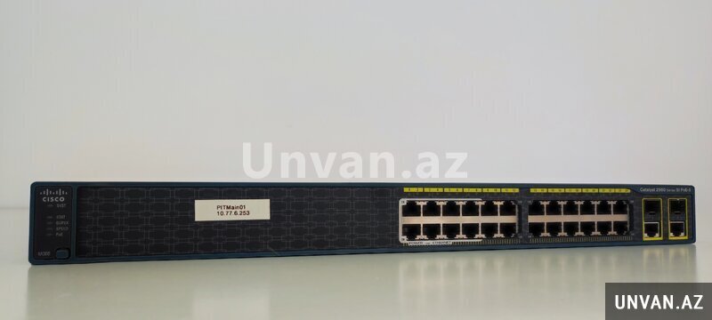 Switch Cisco 2960 24 port 8 poe