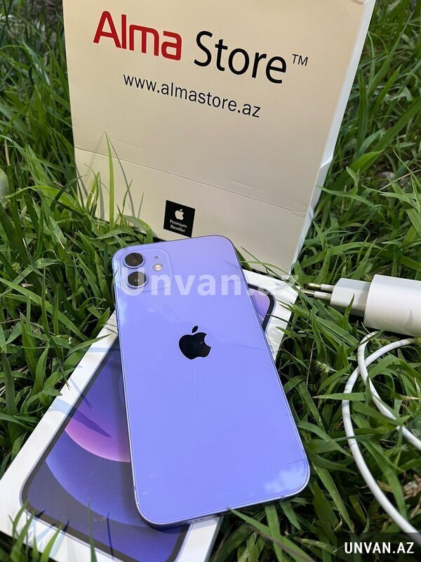 İphone 12 Purple 64 gb telefon