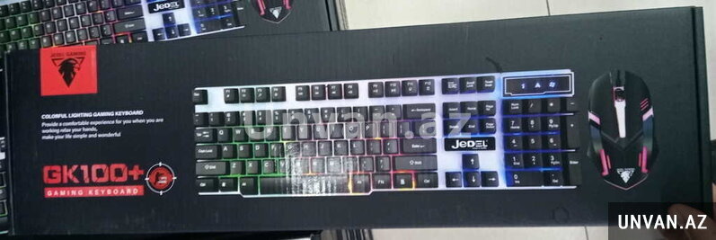 Jedel Gk100 Gaming Keyboard and Mouse