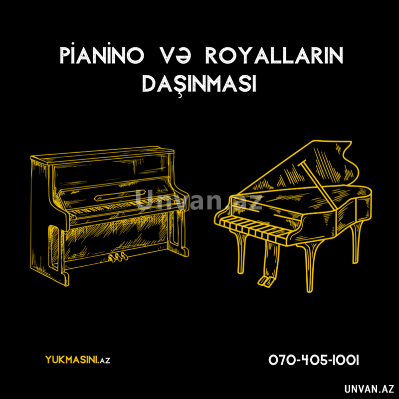 Pianino ve Royal dasinmasi