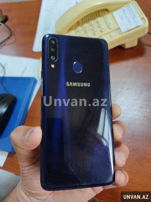 Samsung Galaxy a20s Blue telefon