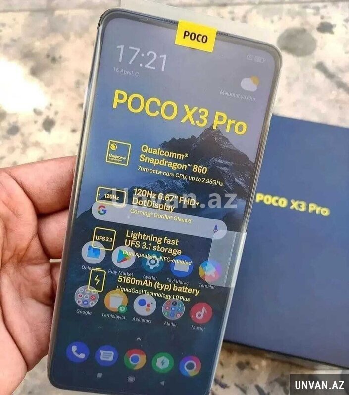Poco X3pro/256gb telefon
