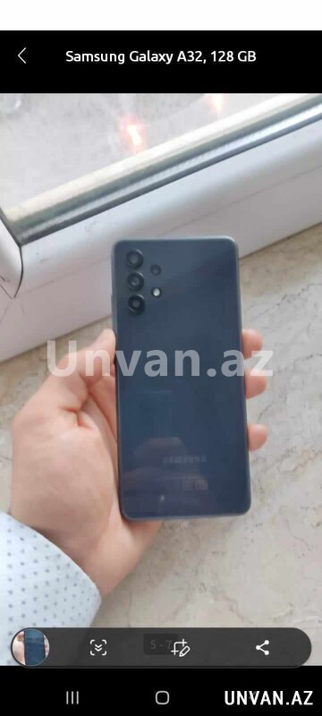 Samsung Galaxy A32 128 Gb ram 4 telefon satisi Bakida - Unvan.Az