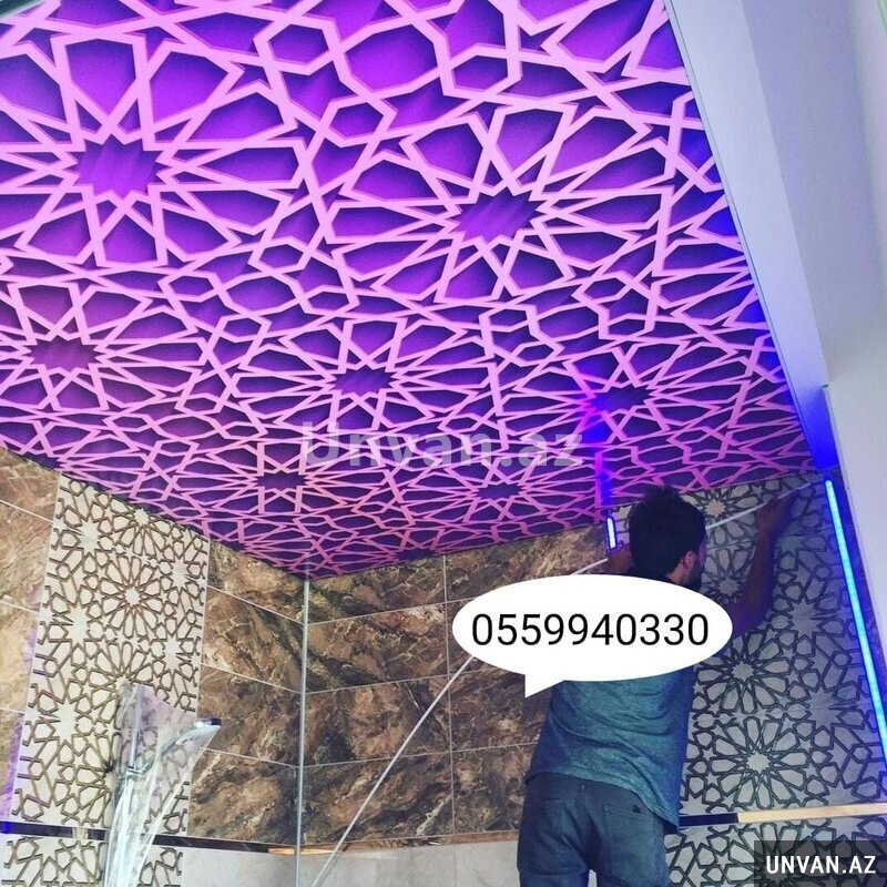 3D 5D Dartma tavan sifarişi