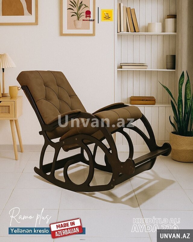 Yellənən kreslo, kreslo-kaçalka Ramo plus Kreditlə Yellənən kreslo, kreslo-kaçalka Ramo plus Kreditlə