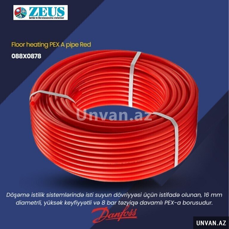 Boru 16x2 Oksigen Bayreyli Danfoss Boru 16x2 Oksigen Bayreyli Danfoss