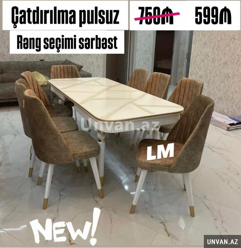 Masa ve oturacaqlar Masa ve oturacaqlar