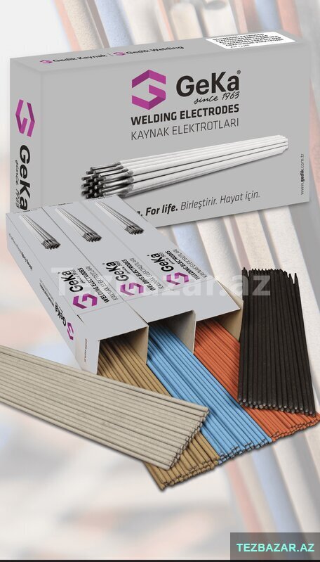 Geka qaynaq elektrodları Geka qaynaq elektrodları