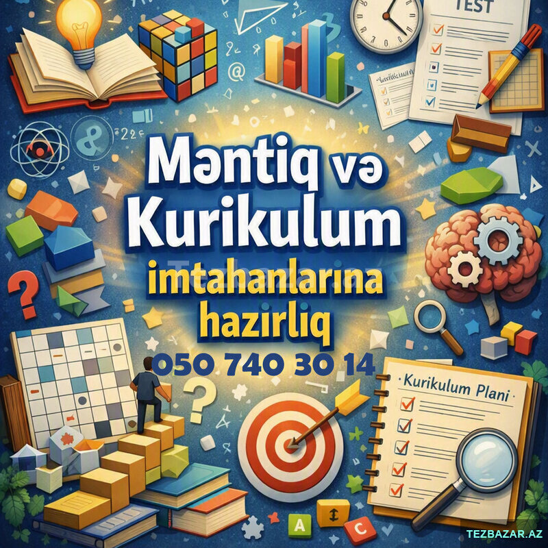 Məntiq və Kurikulum İmtahanına Hazırlıq Məntiq və Kurikulum İmtahanına Hazırlıq