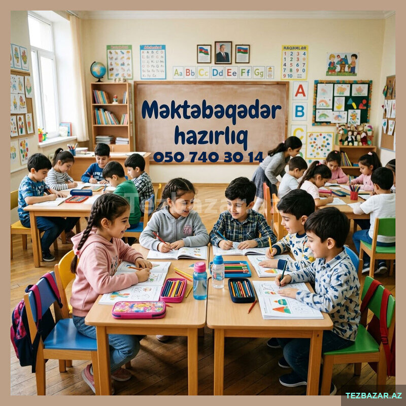 Məktəbəqədər hazırlığa peşəkar müəllimlərlə başla Məktəbəqədər hazırlığa peşəkar müəllimlərlə başla