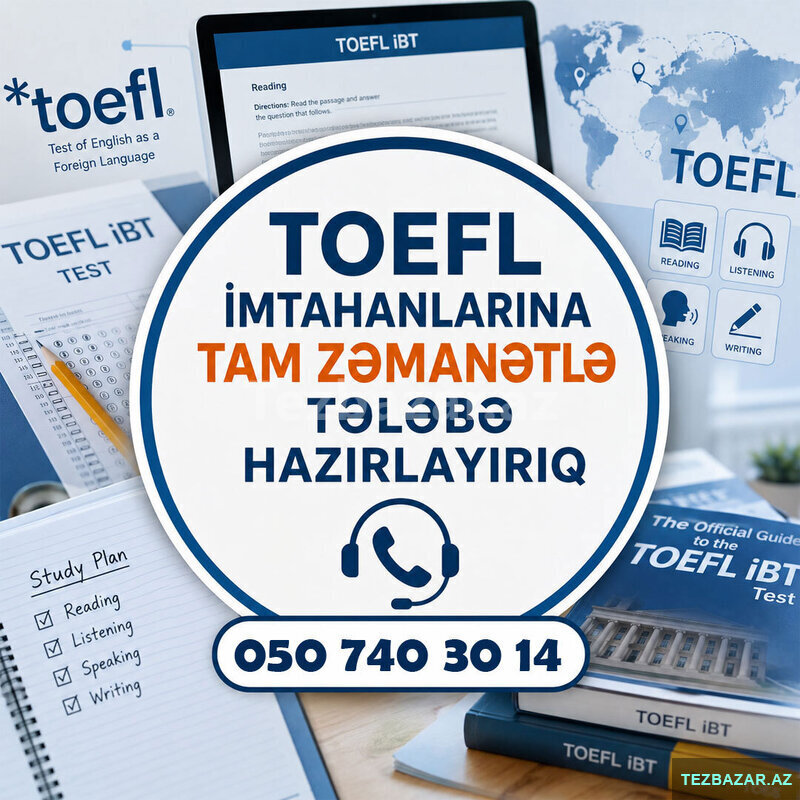 Toefl imtahanına hazırlıq Toefl imtahanına hazırlıq