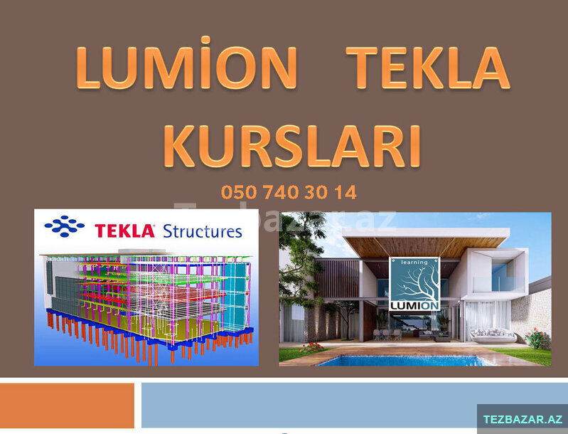 Tekla və Lumion Kursu Tekla və Lumion Kursu