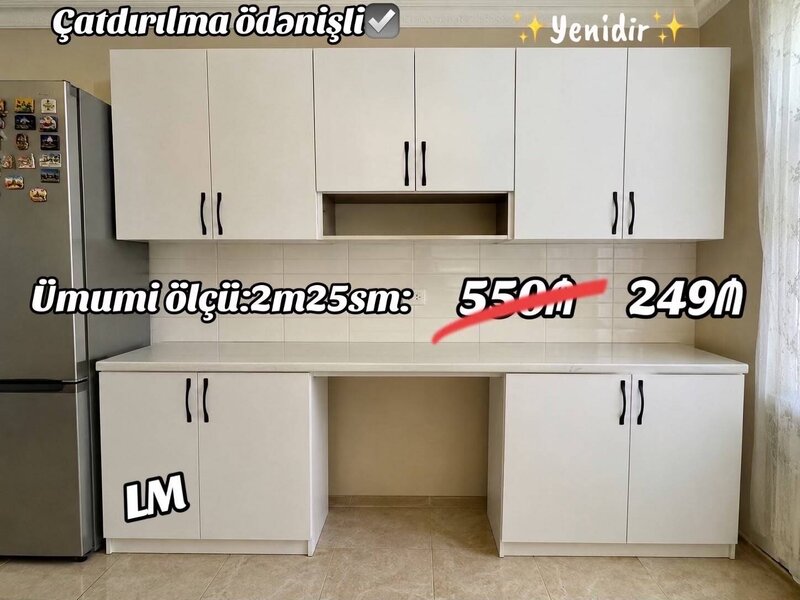 Mətbəx mebellərinin sifarişlə hazırlanması✔️ Mətbəx mebellərinin sifarişlə hazırlanması✔️