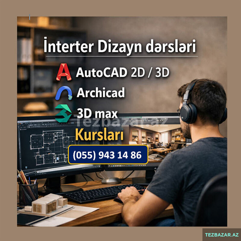 Autocad Archicad 3ds max Vray kurslari Autocad Archicad 3ds max Vray kurslari