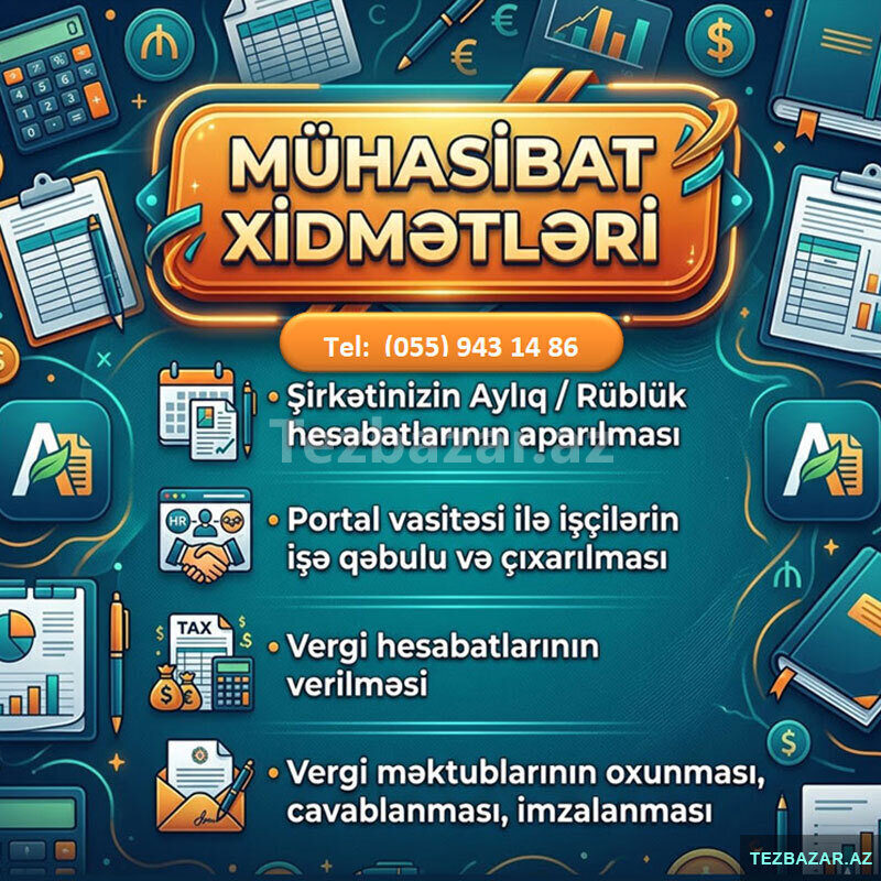 Vergi hesabatlarınızı peşəkara həvalə edin Vergi hesabatlarınızı peşəkara həvalə edin