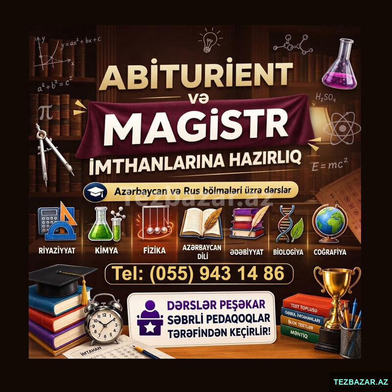 Abituriyent Magistr Hazırlığı Az Rus bölmə Abituriyent Magistr Hazırlığı Az Rus bölmə
