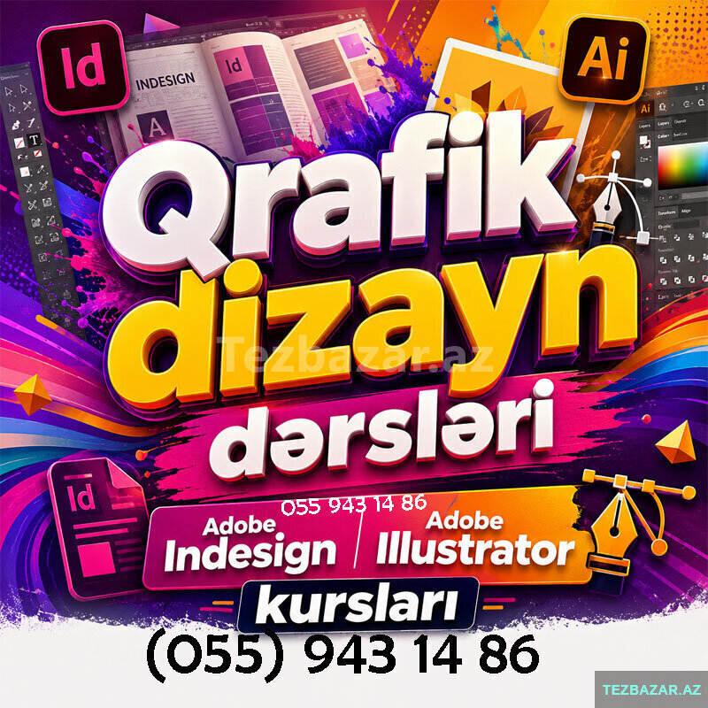 Indesign və Adobe İllustrator Kursu Indesign və Adobe İllustrator Kursu