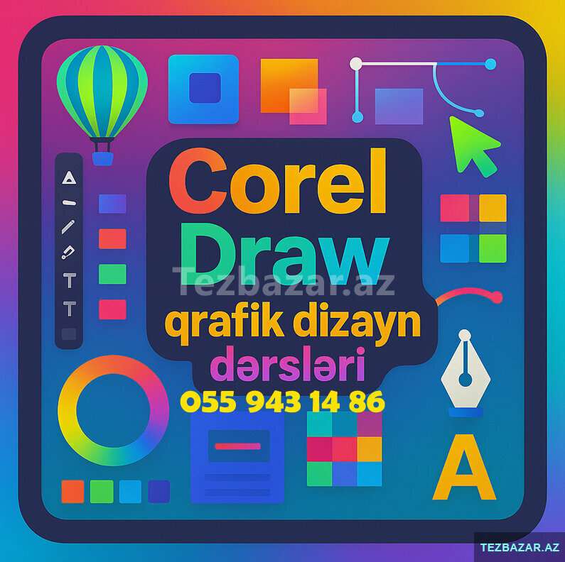 Coreldraw Öyrən, Peşə Qazan 1 aya yeni bacarıq Coreldraw Öyrən, Peşə Qazan 1 aya yeni bacarıq