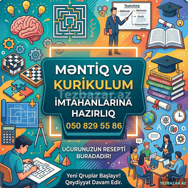 Məntiqi və Kurikulum imtahanlarına hazırlıq Məntiqi və Kurikulum imtahanlarına hazırlıq
