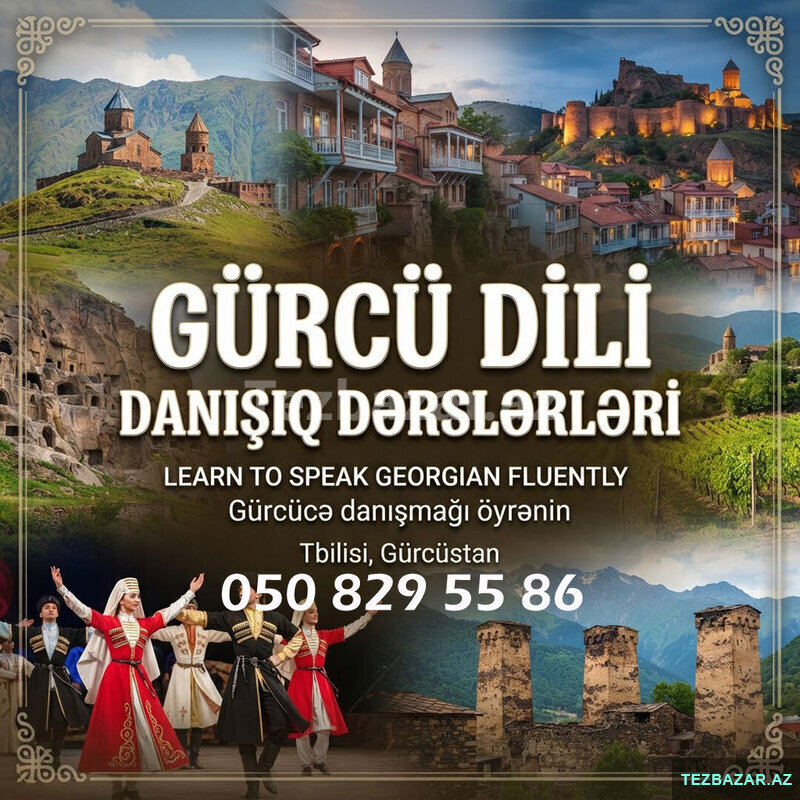 Gürcü Dili Danışıq Kursu sıfırdan mükəmməl səviyyəyə Gürcü Dili Danışıq Kursu sıfırdan mükəmməl səviyyəyə