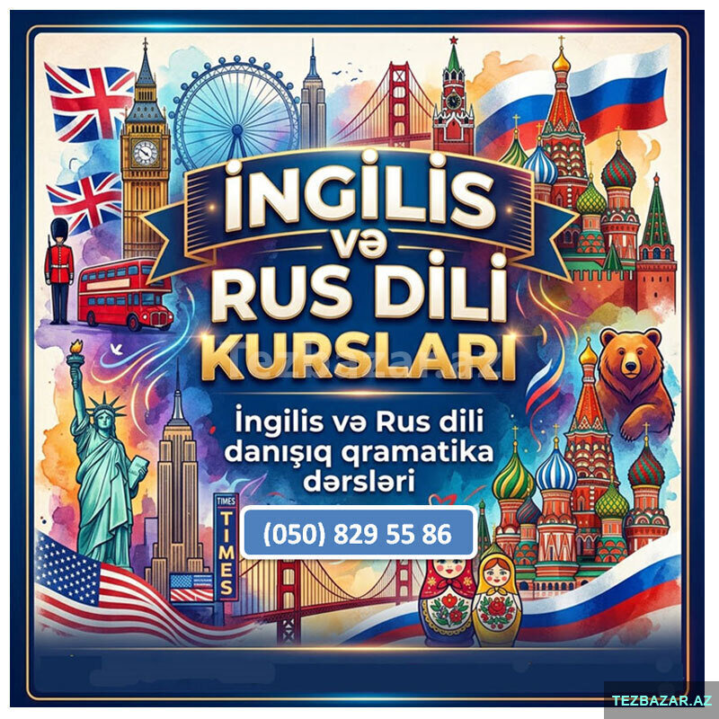 İngilis və Rusca Sərbəst Danışın İngilis və Rusca Sərbəst Danışın