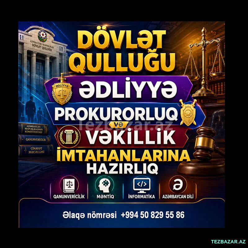 Dövlət Qulluğuna Hazırlıq 4 fənn daxil Dövlət Qulluğuna Hazırlıq 4 fənn daxil