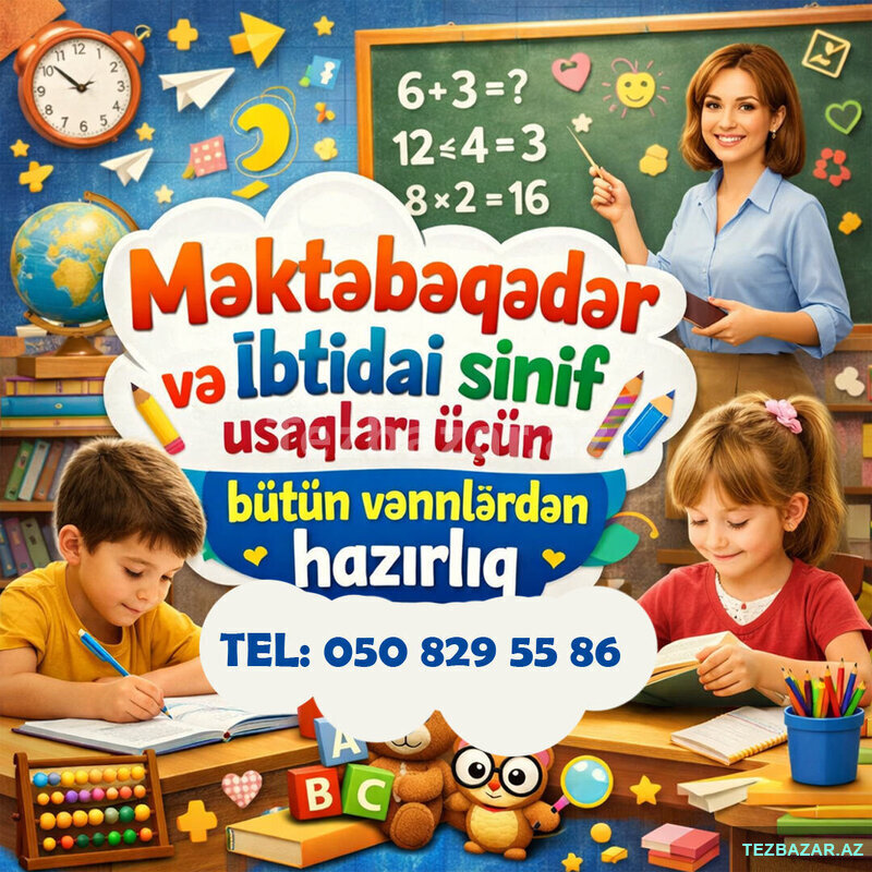 Məktəbəqədər və İbtidai Sinif Hazırlığı Az-və Rus bölmə Məktəbəqədər və İbtidai Sinif Hazırlığı Az-və Rus bölmə