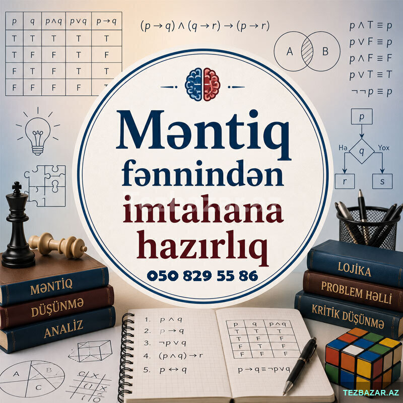 Məntiq imtahanlarına hazırlıq Məntiq imtahanlarına hazırlıq