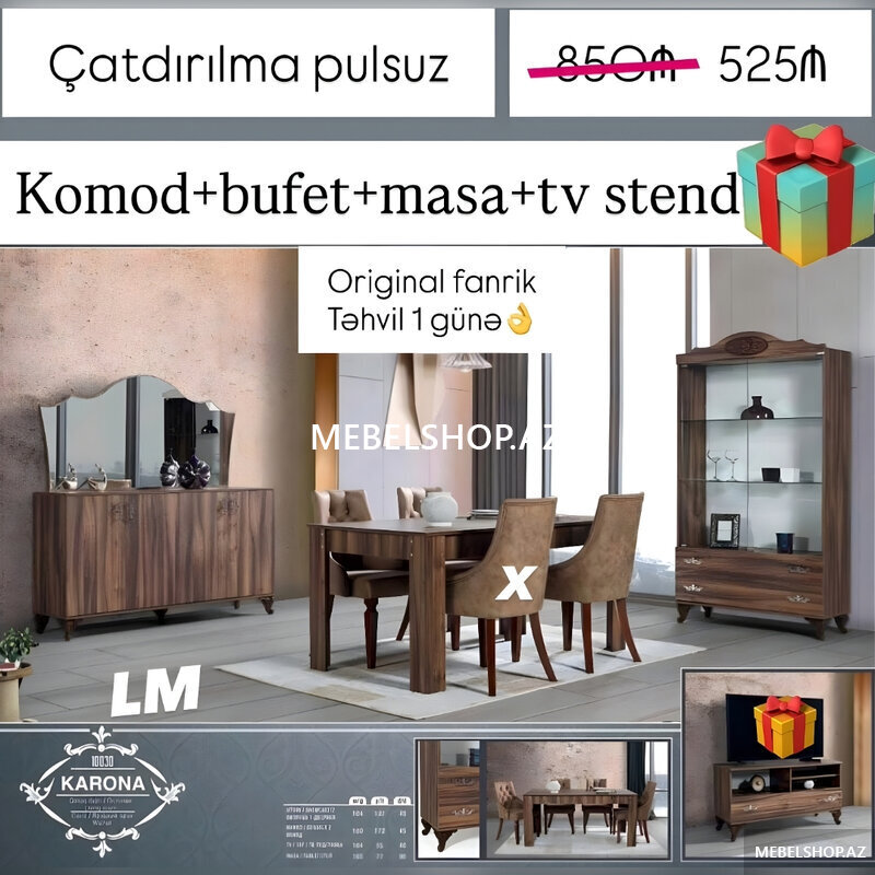 Qonaq otağı mebeli Qonaq otağı mebeli