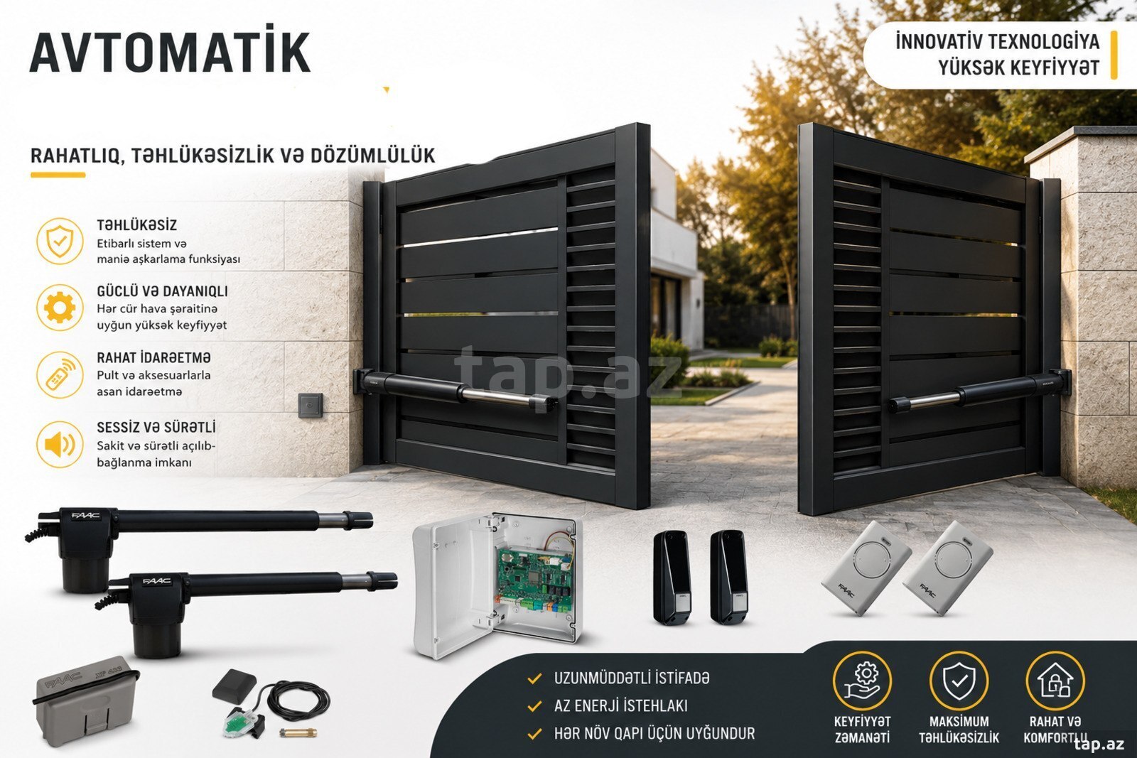 Avtomatik qapı qolları GANT Avtomatik qapı qolları GANT