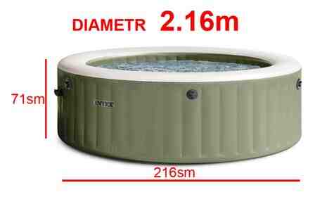 İntex Spa hovuzu 28428 (216sm) İntex Spa hovuzu 28428 (216sm)