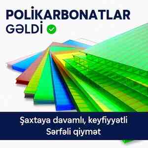 Polikarbonat dam örtükləri Polikarbonat dam örtükləri
