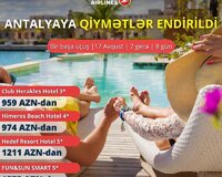 Antalya səyahəti endirimli turpaket