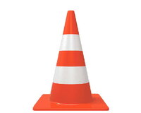 Unbreakable Traffic Cone 750 mm