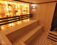 Saunaların yığılması, saunaların hazırlanması, sauna tikinti