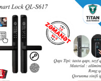 Ağıllı Kilid Smart Lock Ql-s617