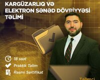 "Kargüzarlıq və Elektron sənəd dövriyyəsi" təlimi