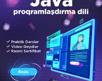 "Java proqramlaşdırma dili" kursları