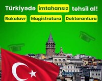 Türkiyədə imtahansız təhsil al