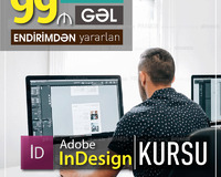 Adobe İnDesign kursuna xüsusi endirim