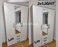 3v qapılı dolablar